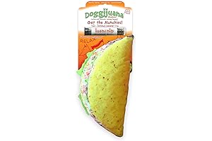 Refillable Catnip Dog Toy: Doggiuana's Taco Treat for Feline Friends