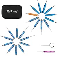Vista 6 de JRready ST5253 - Herramienta de extracción de conectores de pines de 0.079 in, kit de herramientas de extracción de terminales de 0.118 in