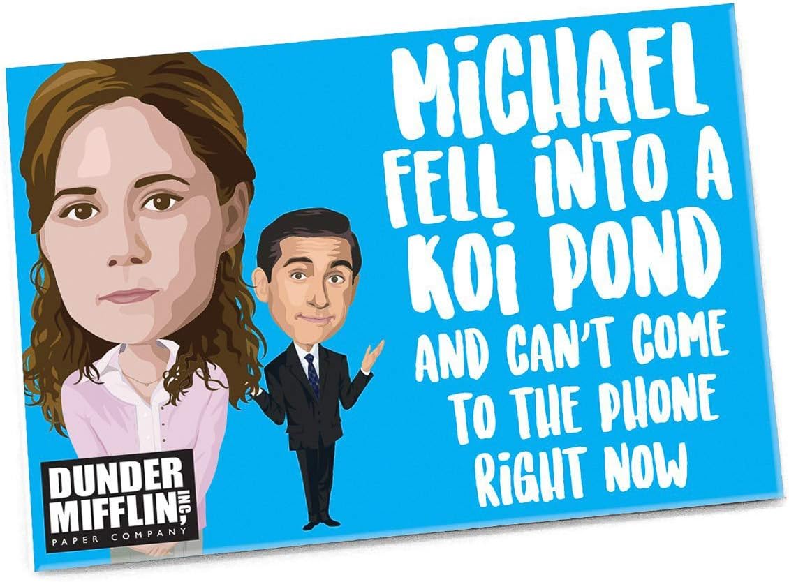 The Office Merchandise - Refrigerator Magnets, Set of 6