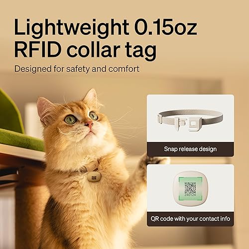 Miniatura 8 de PETLIBRO RFID Automatic Cat Feeder, Collar Tag-Activated Personalized Meals, 5G&2.4G Wi-Fi Programmable Cat Food Dispenser with Cats Recognition &