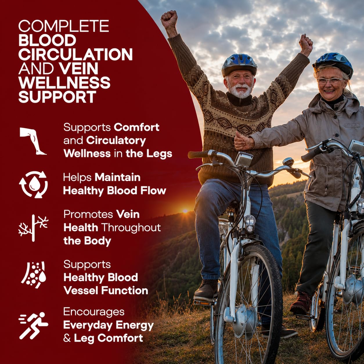 HerbaMe Blood Flow Care Blood Circulation & Leg Vein Support, 120 Capsules — Amazon image 3