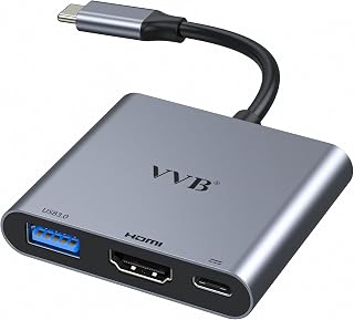 USB C to HDMI Adapter,USB-C Adapter Hub Multiport Digital AV Converter