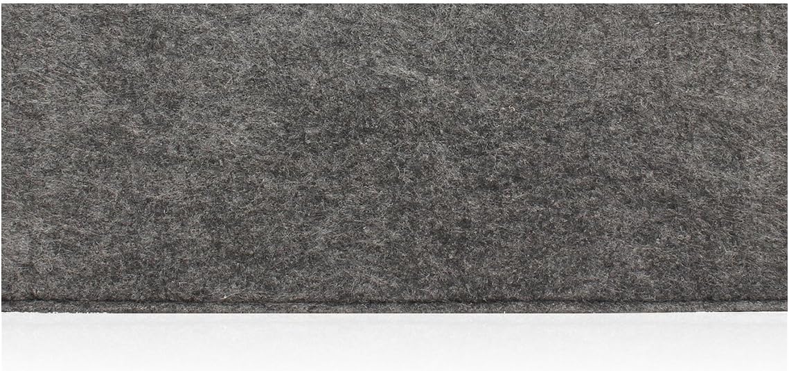 Kamor inch MacBook Air Sleeve Case Cover Shell - Water-resistant PU leather Felt Ultra slim lightweight superior protection Laptop Sleeve Case Bag / Notebook Computer Case (13.3 inches, Dark Grey)