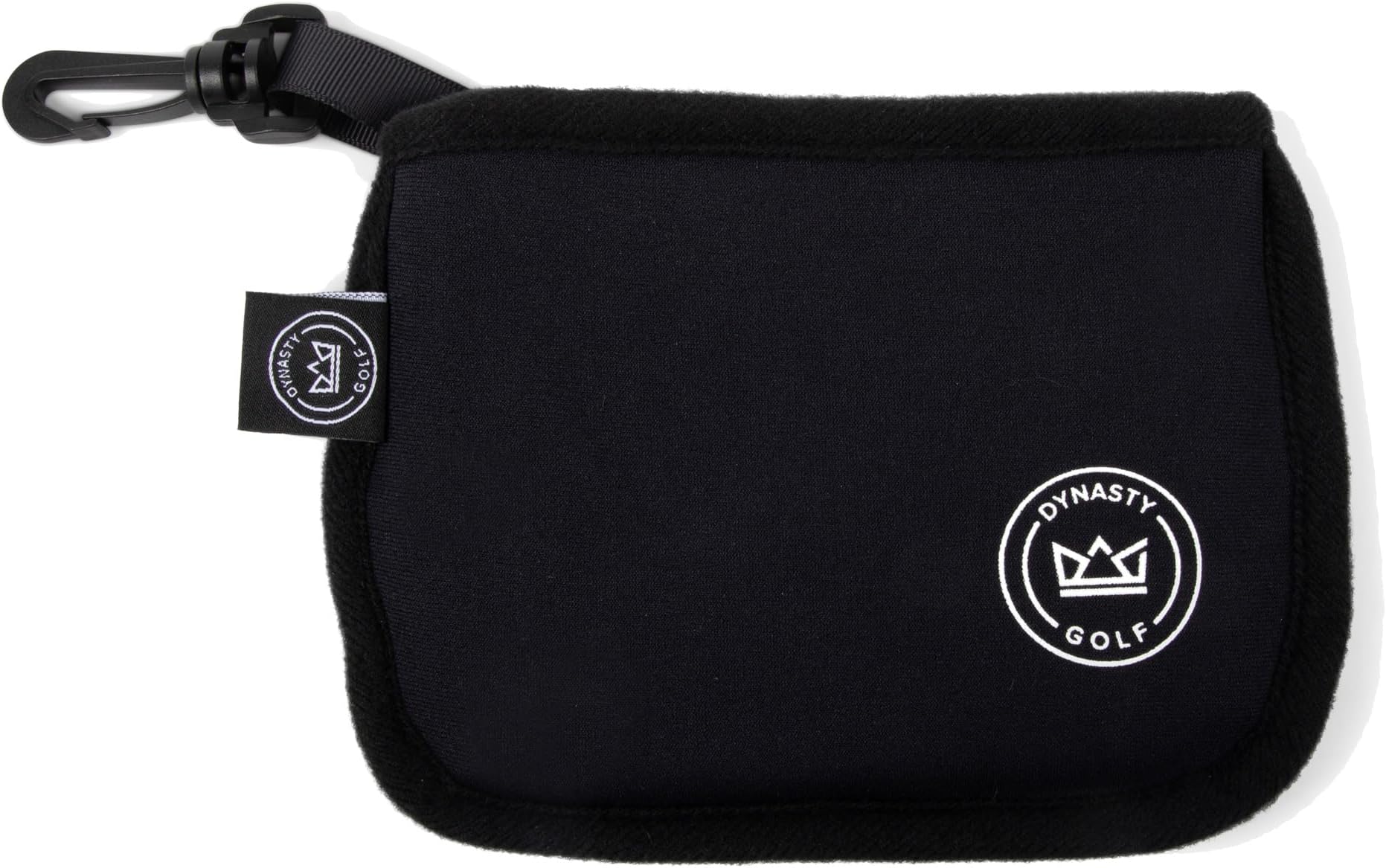 Golf Club Cleaner for Golf Bag, Clip-On Club Cleaner Pouch with Waffle Towel Interior, Wet Inside Dry Outside, Club Cleaner for Golf Bag Use On Course