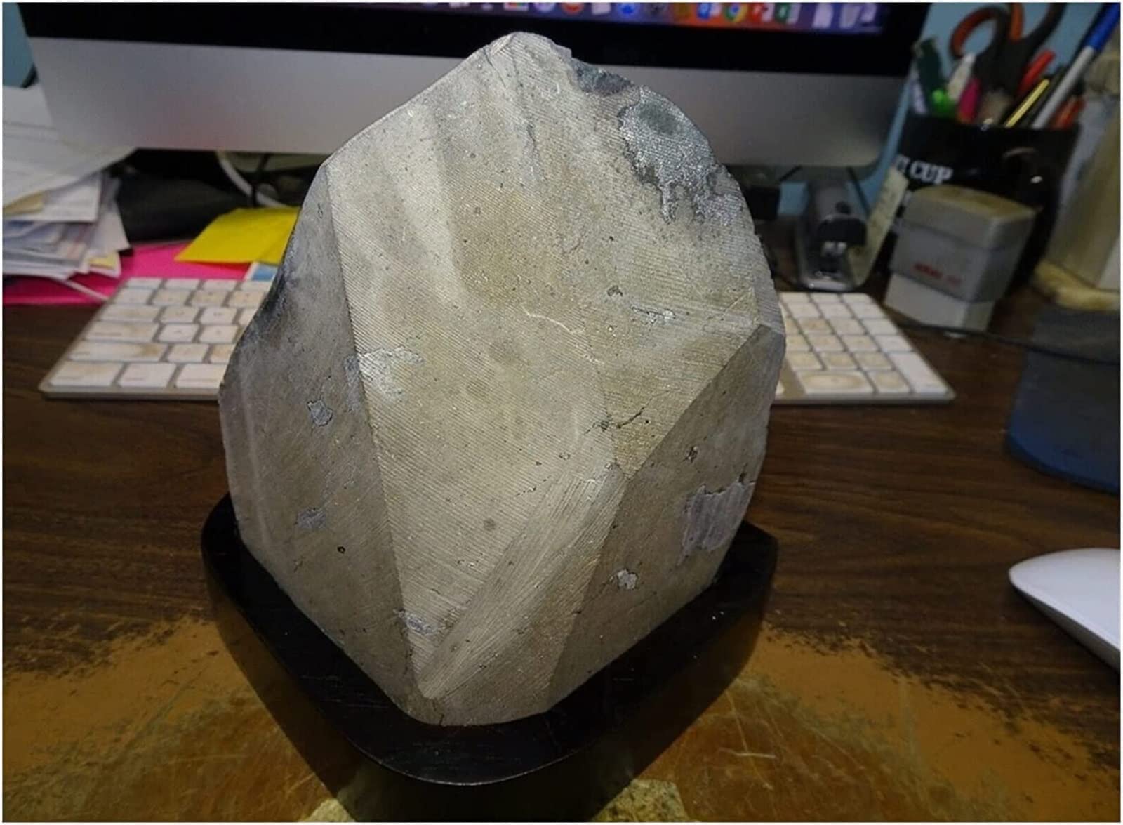mineralien Steine Natürlicher Quarz Amethyst Cave Geode Kristall Probe Heilung kristall Steine deko (Size : 600g)