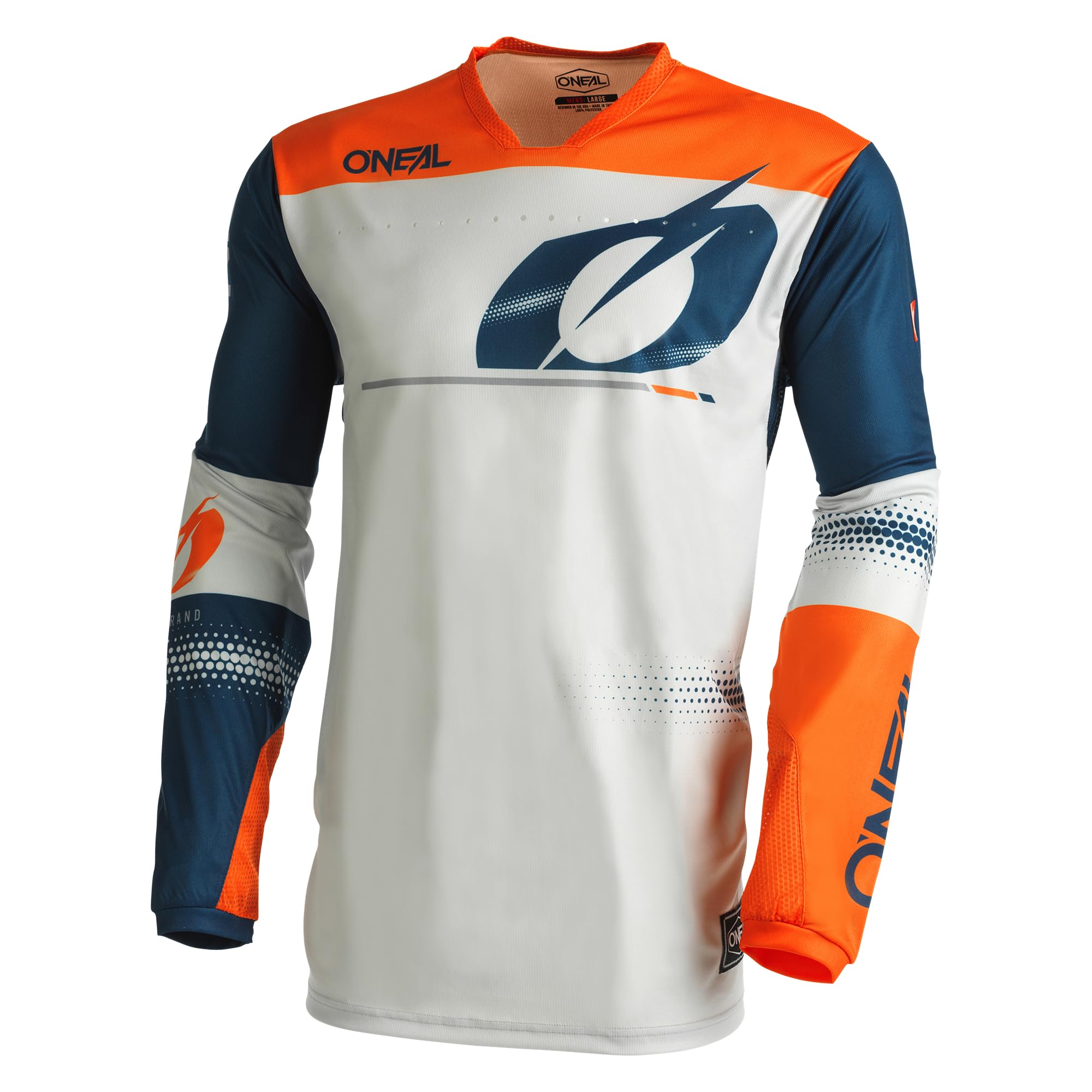O'NEAL | Camiseta de Motocross Manga Larga | MX MTB Mountain Bike | Materiales Ligeros, Agujeros de ventilación Cortados con láser, Corte ergonómico | Camiseta Hardwear | Adulto