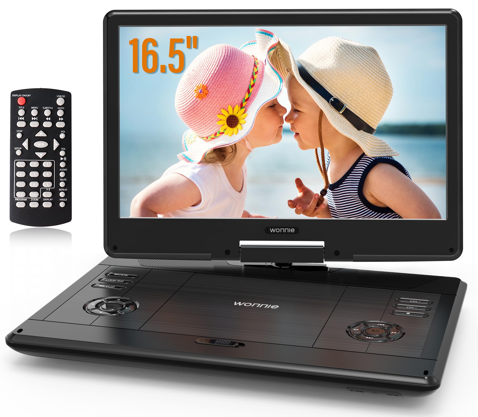 Lecteur DVD Portable de 16,9 Pouces avec Grand écran HD de14,1