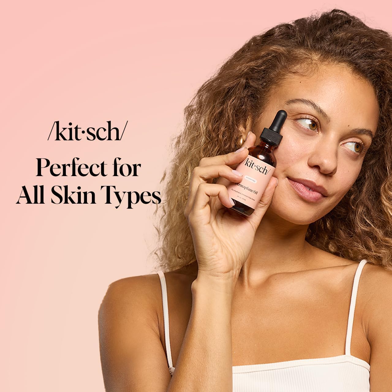 Kitsch Dermaplane Face Oil with Jojoba & Argan Oil – Hydrating Facial Formula for Dermaplaning Tool, Gua Sha & Razor Use – Irritation-Free Shave Oil for Soft, Radiant Skin – 2oz - Image 8