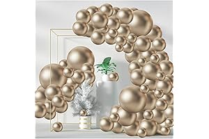 Metallic Champagne Gold Balloon Garland Kit