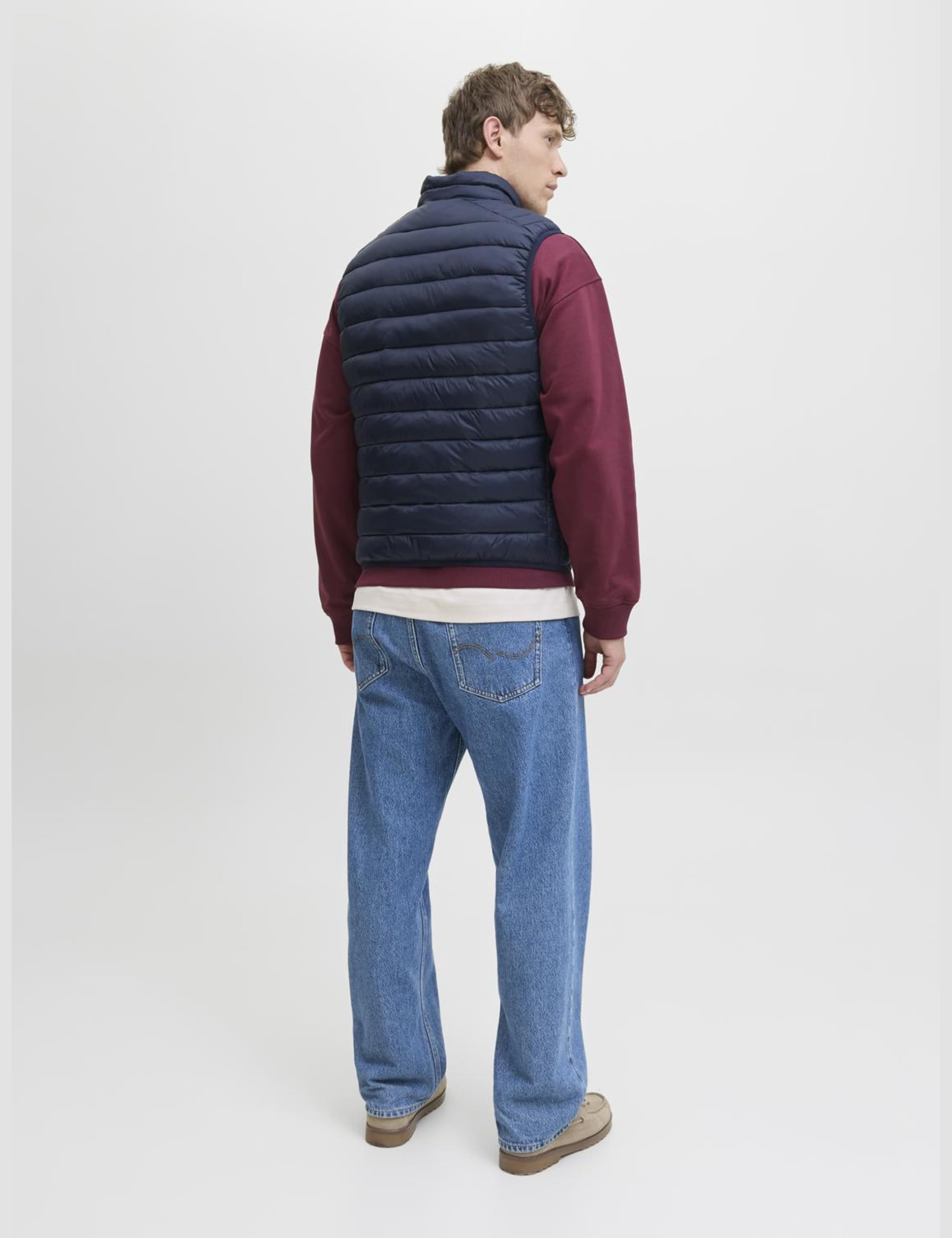 JACK & JONES Jjebradley Light Bodywarmer Collar Noos Jjebradley Light - Scaldacollo Noos Uomo (Pacco da 1)