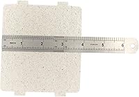 Vista 7 de 2 piezas del horno de microondas Mica Waveguide, adecuadas para el 99% de los hornos microondas, bloque de horno microondas de engrosamiento
