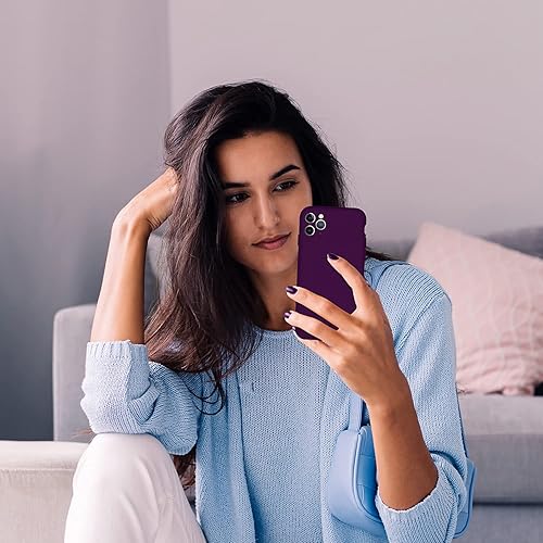 Miniatura 2 de Cordking - Funda para iPhone 11 Pro Max (silicona, ultra-delgada, resistente a los golpes, forro de micro-fibra suave anti-arañazos) protección de