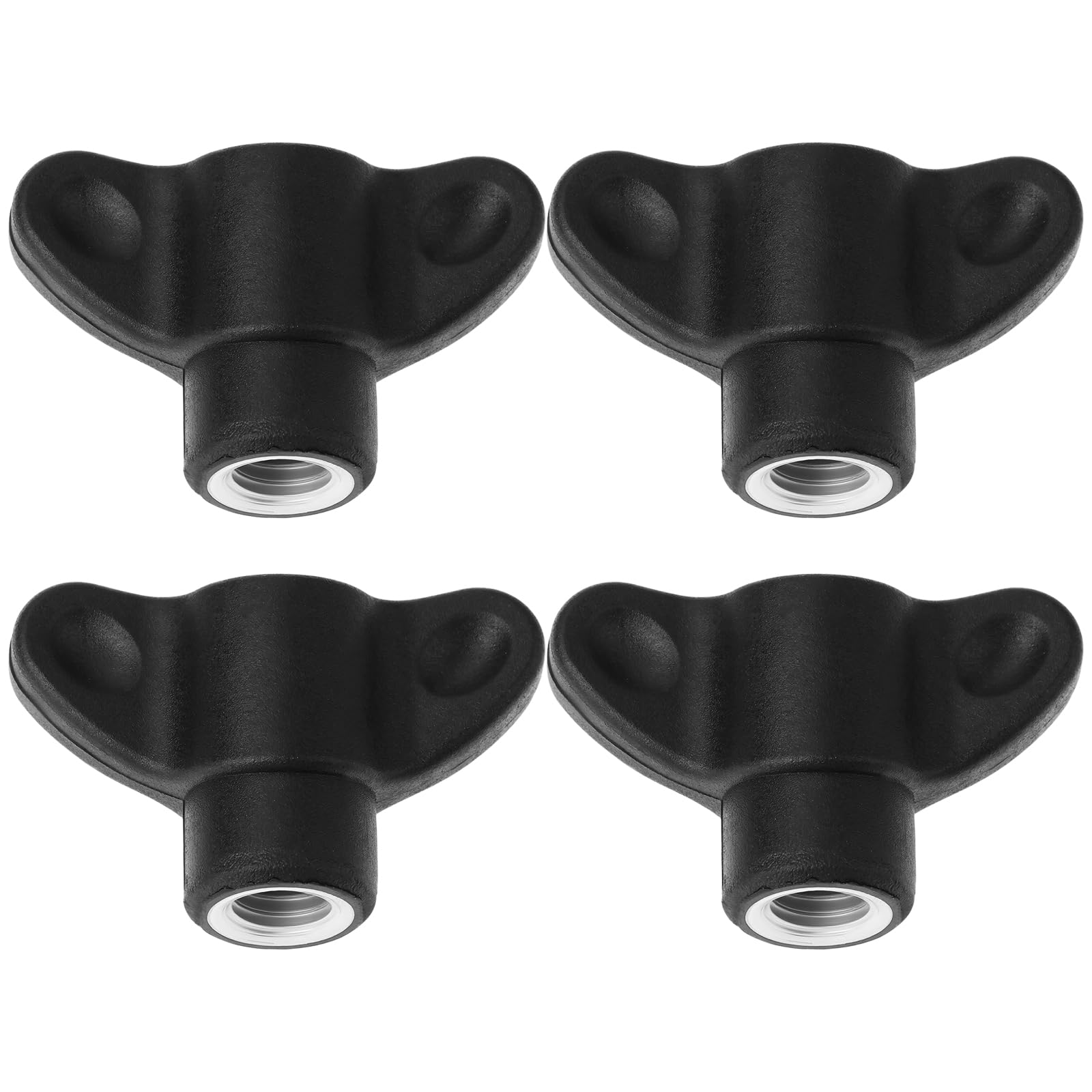 YINETTECH 4Pcs M8 Wing Knob Nut for Milling Cutter Jig Saw Drill Bit Bolt 8x40mm