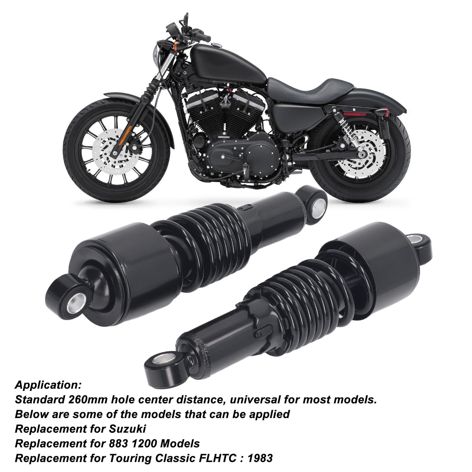 Jabe De Suspension De Oto Aortisseur Oto Universel 12 Ressort 310-340 Aortisseur