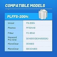 Vista 3 de POOLPURE FS-2004 DE Filtro de piscina de rejilla para reemplazar FNS Plus 48, 59002300, Jandy DEL/DEV48, Hayward DE4820, DEX4800DA, DE4800, PFS2448