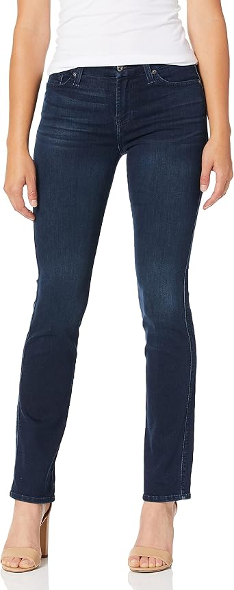 7 For All Mankind Womens Straight Leg Jean