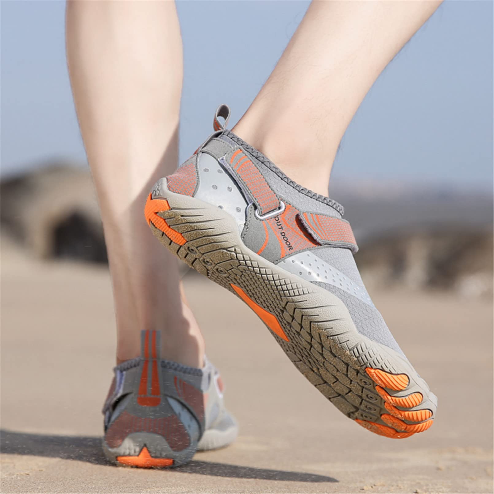 Zapatos de natación Hombres Playa Descalzo Aqua Zapatillas de Surf de Secado rápido Senderismo Agua