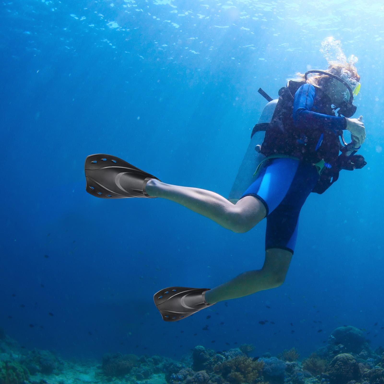 Pinne da nuoto compatte, pinne corte da immersione, pinne ergonomiche, pinne da allenamento corte, pinne da nuoto compatte, allenamento di nuoto breve, comode pinne da immersione, pinne da nuoto