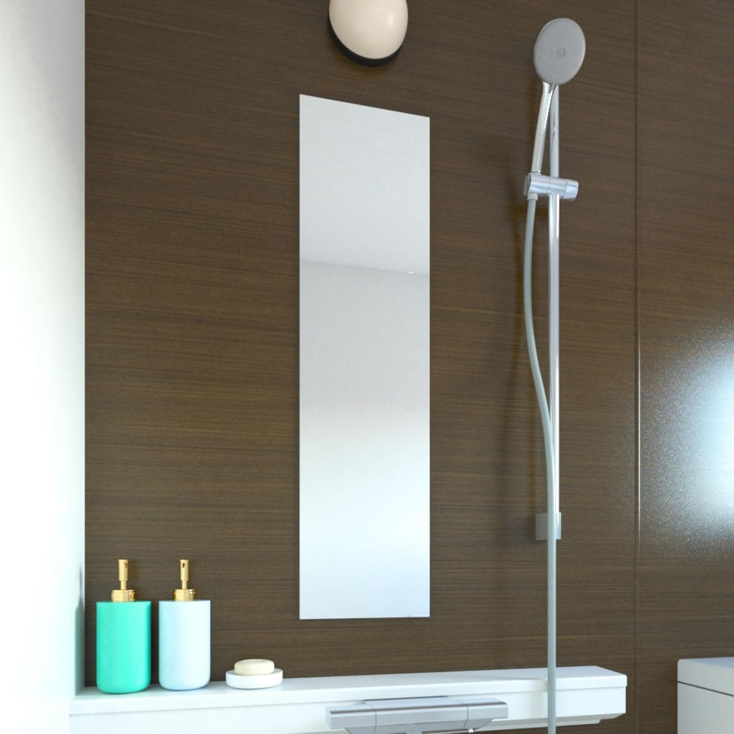 ワイエムワールド ミラー 割れない 鏡 幅50cm 50×160 ソフトミラー