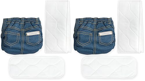 Amazing Baby Funda de pañal de tela híbrida pañal de natación, recién nacido, talla 1 (8-15 libras), utiliza inserciones desechables o