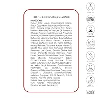 Vista 4 de HAIRtamin Champú de biotina: ayuda a apoyar el cabello más fuerte, más largo y de aspecto más grueso con champú sin sulfato, hidratante y rico