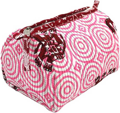 Miniatura 5 de INDIAN CRAFT CASTLE ICC - Neceser de maquillaje resistente al agua, contenedor de tamaño completo, organizador de maquillaje portátil, organizador