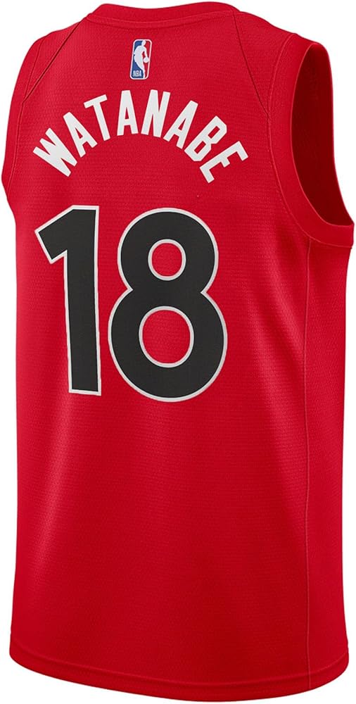 Amazon.com: Yuta Watanabe Toronto Raptors NBA Red #18 Kids