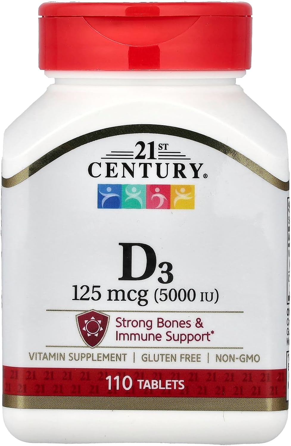 D 5000 IU Tablets, 110 Count