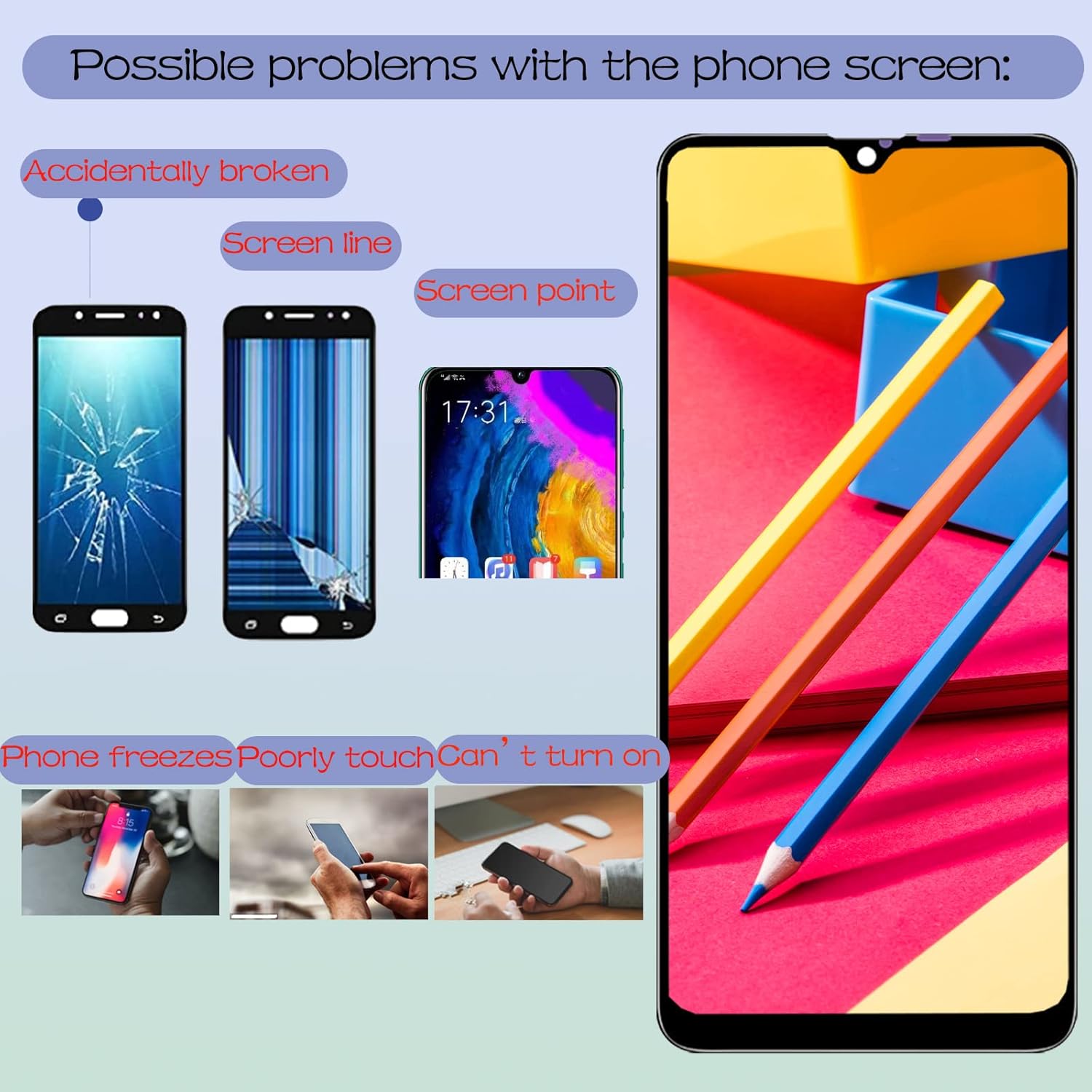 Gеt Dіѕсоunt 70% Prісе A20S Screen Replacement for Samsung Galaxy A20S A207 SM-A207F 2019 6.5 LCD Display Repair Parts Touch Screen Digitizer Assembly with Tools (Not for A20/A02/A02s)