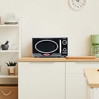 Nostalgia Retro Countertop Microwave Oven - Large 800-Watt - 0.9 cu ft - 12 P...
