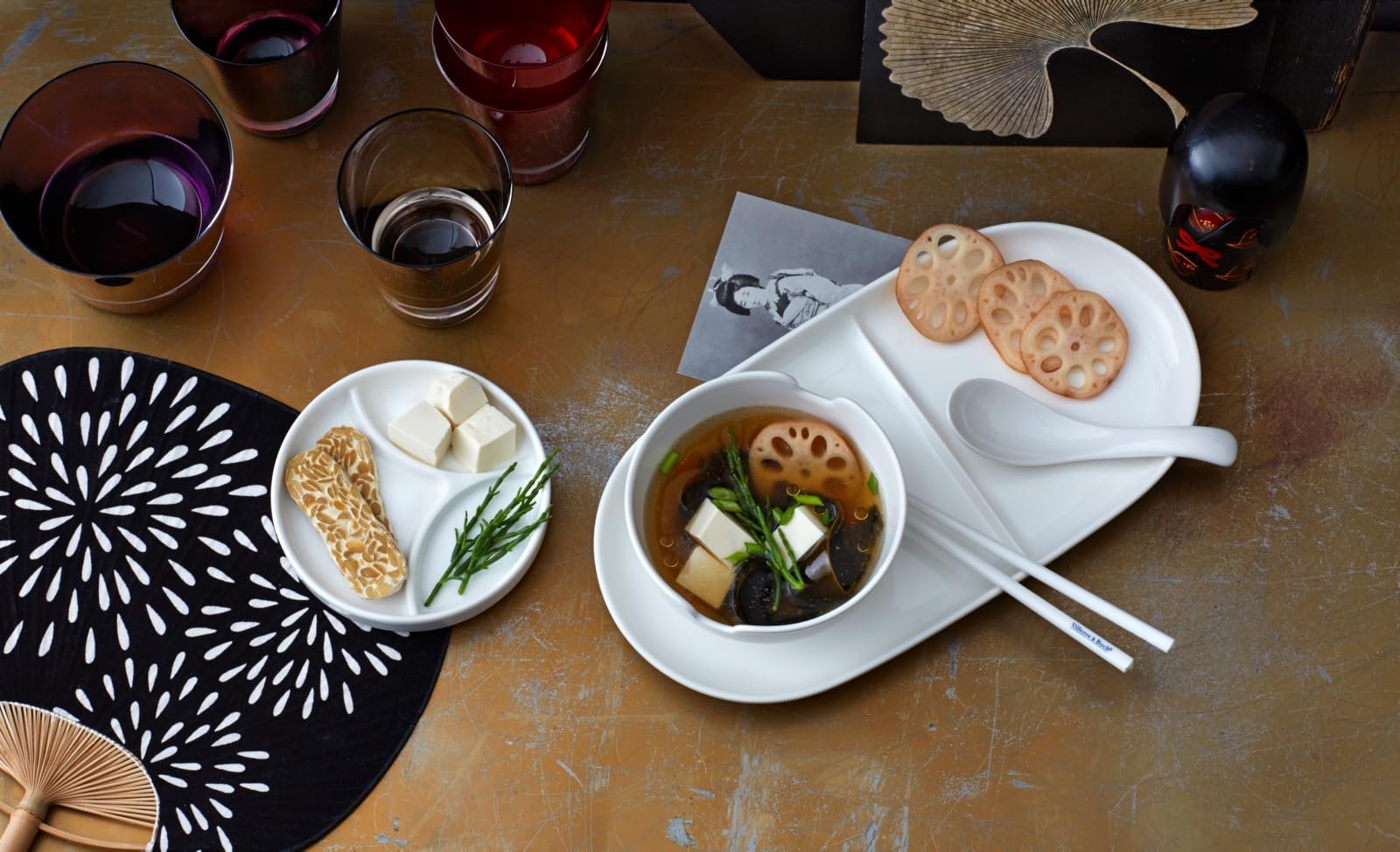 Villeroy & Boch Soup Passion Cucchiai per Zuppa Asia, Set da 2, Porcellana Premium, Bianco