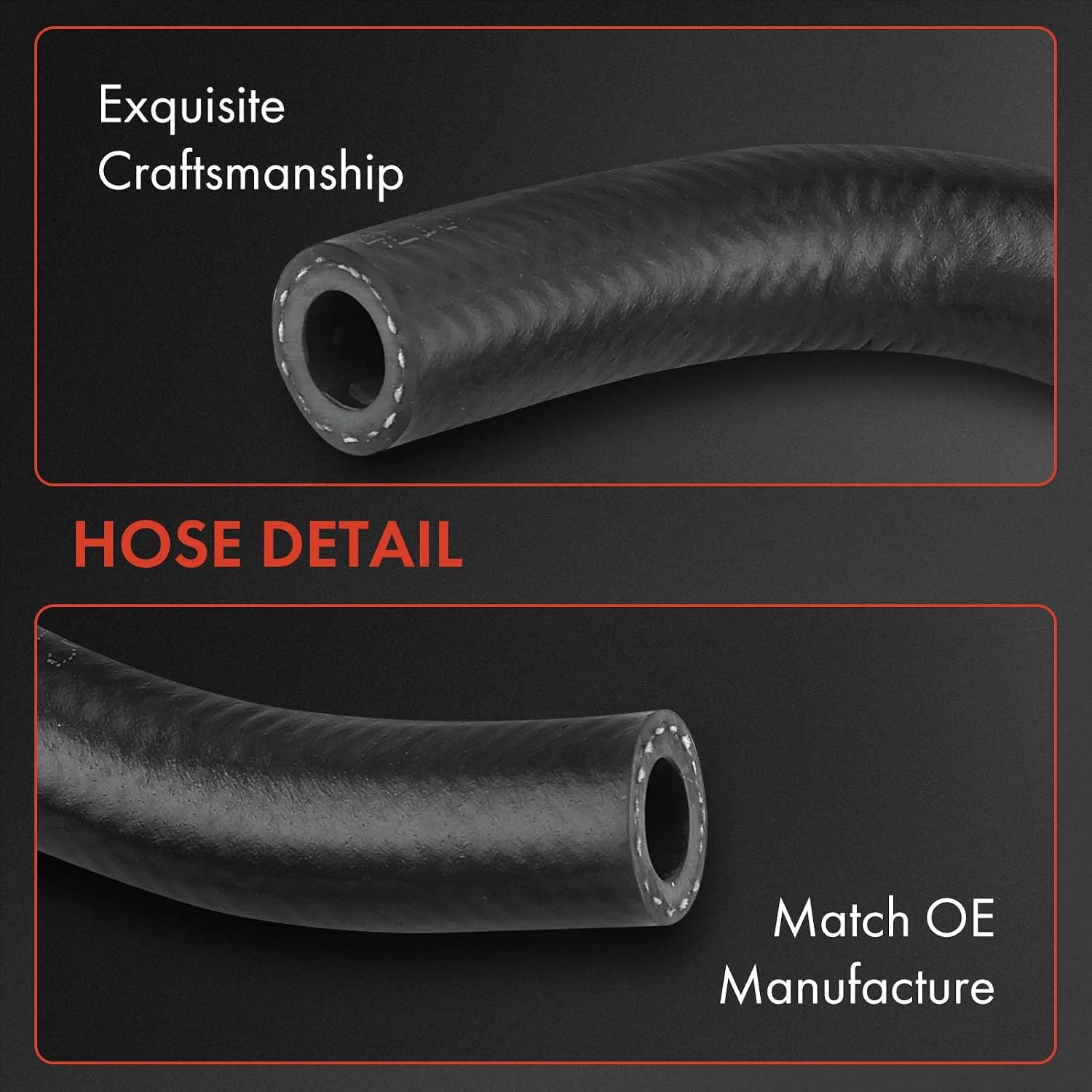 A-Premium Power Steering Return Hose Line Assembly Compatible with Honda Prelude 1997 1998 1999 2000 2001, L4 2.2L, Pipe To Reservoir