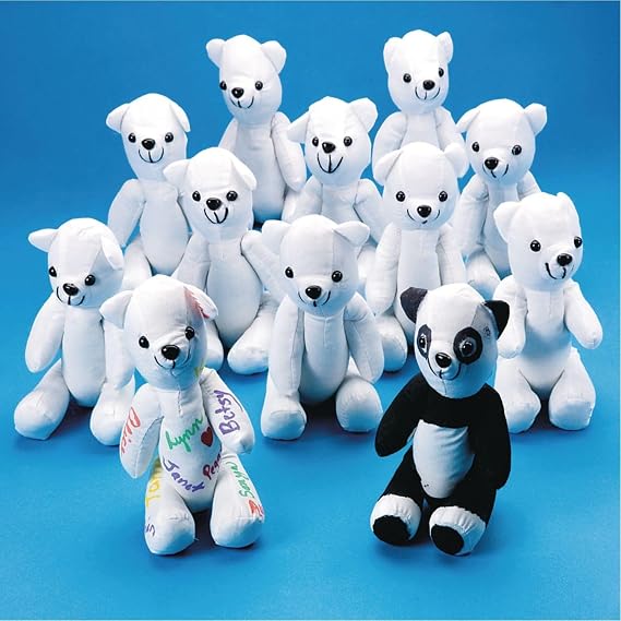 Color Me S&S Worldwide Bears 2-3/4inx6-1/2in Pk12