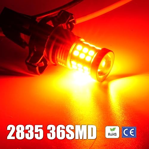 Vista 29 de Bombillas LED antiniebla superbrillantes de 3000 lm H8 H11, bombillas DRL de alta potencia 3030 chips con lente de proyector de repuesto