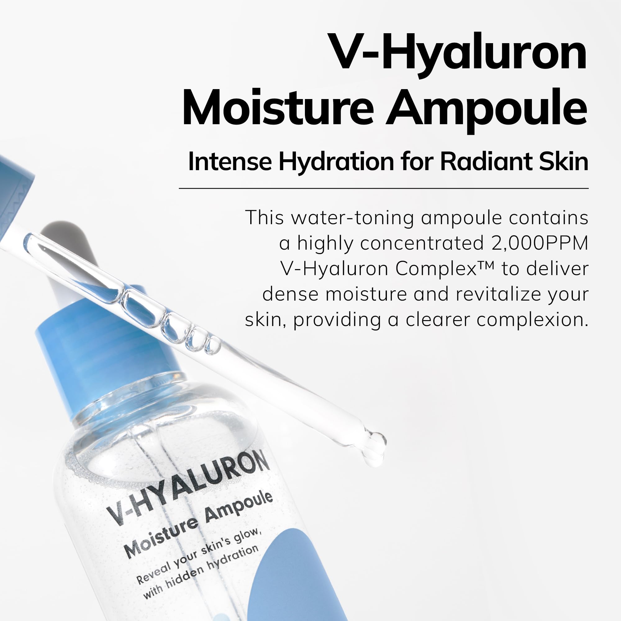 Amazon.com: BY MERZY V-Hyaluronic Acid Moisture Ampoule