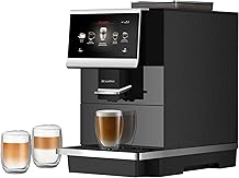DR.COFFEE C12 Fully Automatic Coffee Machine, Espresso Machine With Ceramic Flat Burrs, 9 Grind Size Options, 7  HD Large Touchscreen, 4 Water Tank for Office Use