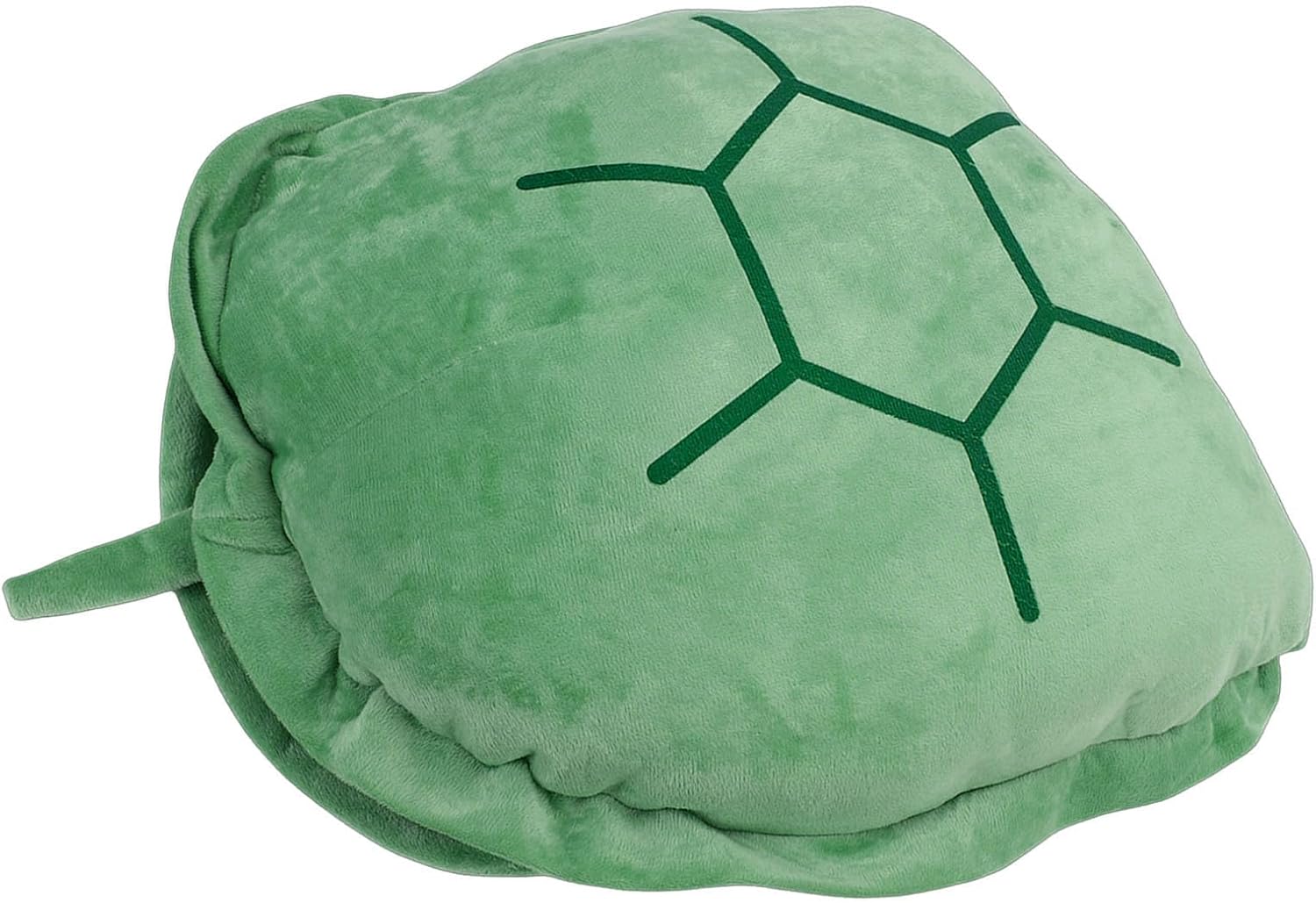 ASHATA Wearable Shell Pillow, Cute Green Tortoise Shell Plush Stuffed Animal Dress Up Cushion Costume for Role Play, Removable Cover (100cm/39.4in)