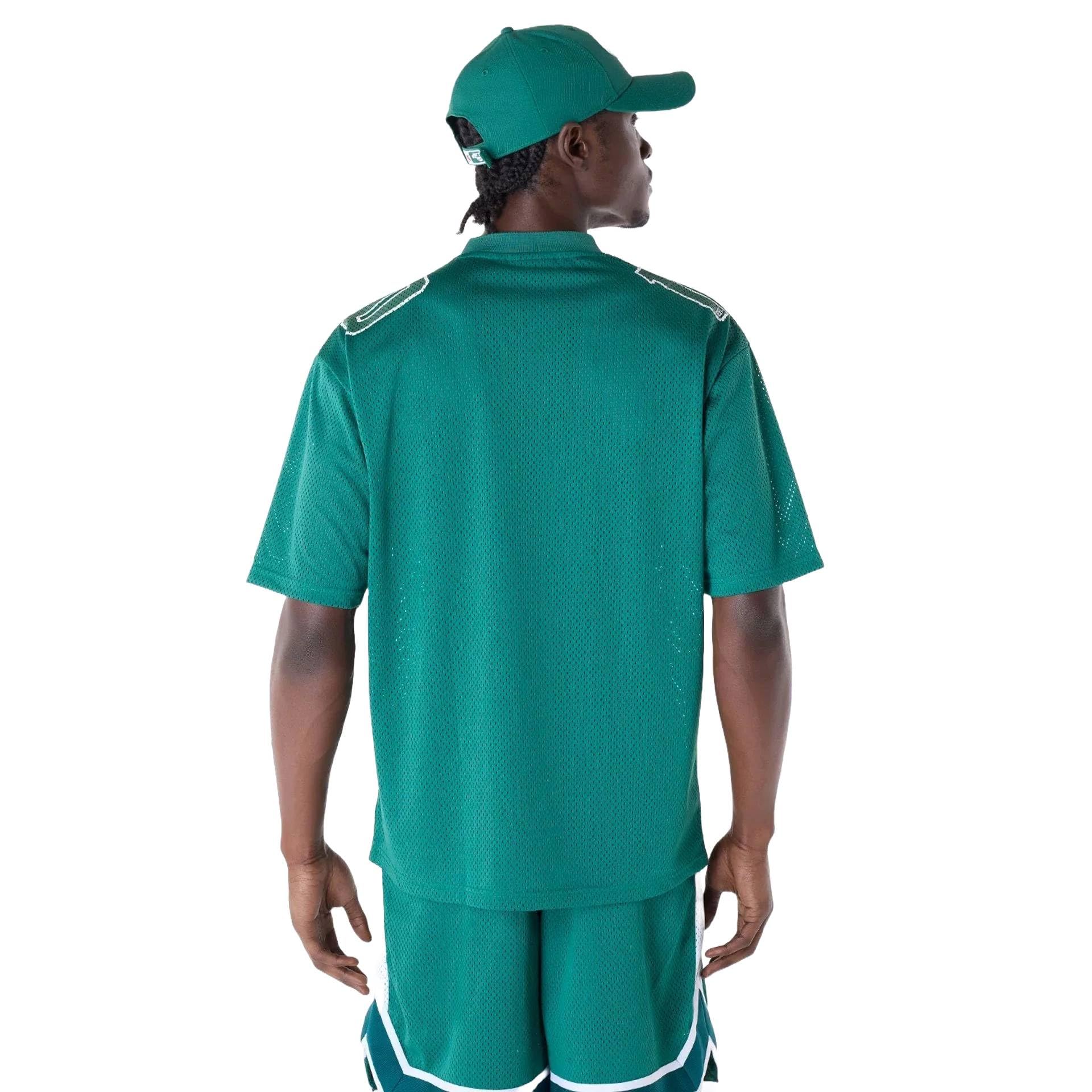 New Era New York Jets NFL Mesh Jersey T-Shirt męski zielony