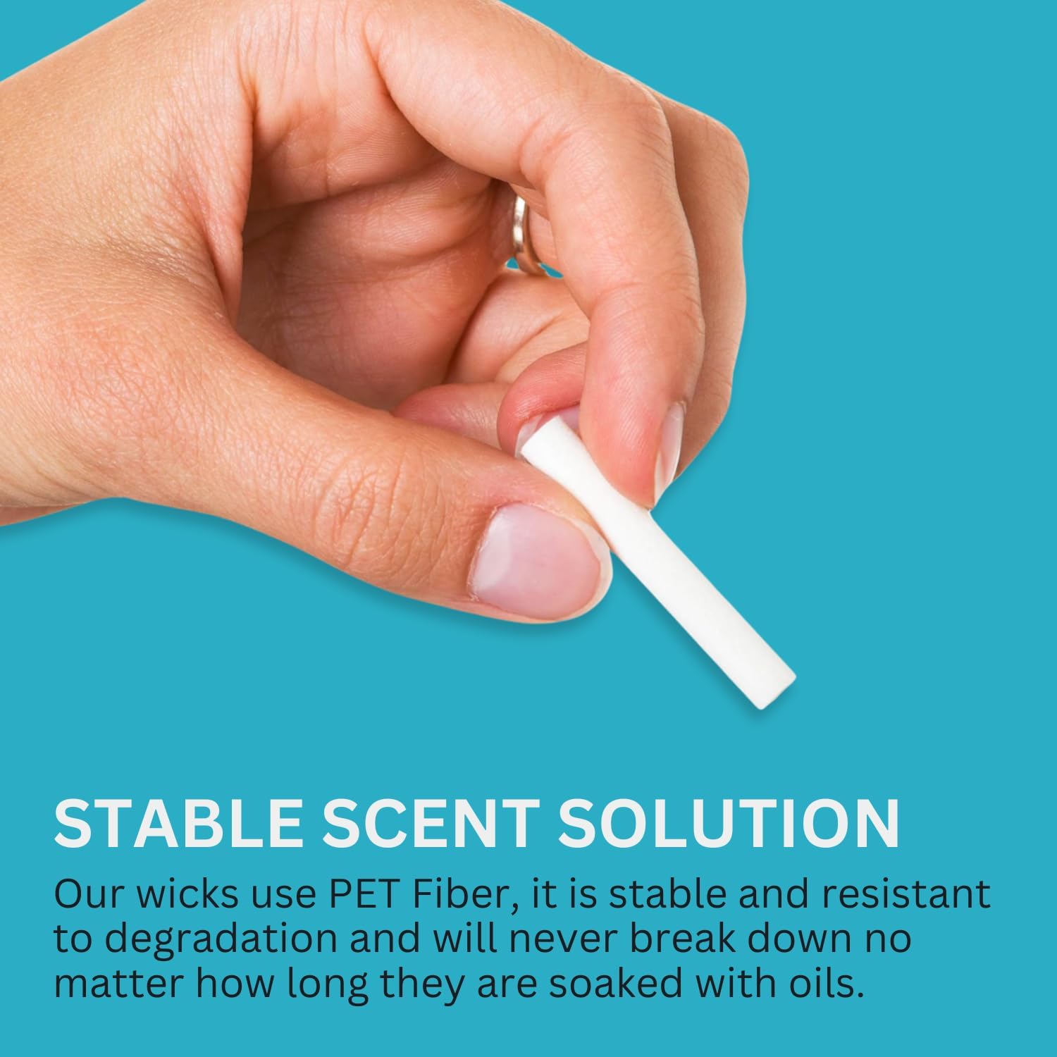 Wild Essentials 12 Pack Fiber Wick Essential Oil Inhaler Refills, 4 cm (1 5/8 inch) Blank Nasal Sticks for On The Go Aromatherapy Compact, Portable, Highly Absorbent, Degradation Resistant