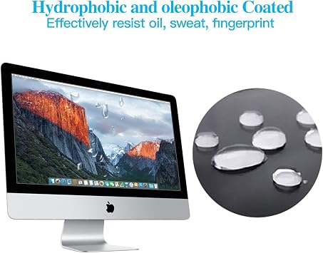F FORITO 2-Pack Compatible with iMac 21.5 inch Anti Glare Matte Computer Screen Protector, Computer Screen Cover Compatible with 21.5 Inch iMac All-in-Ones Desktop