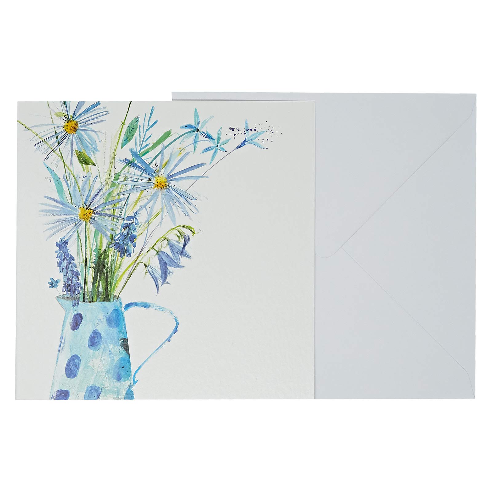 J&G Greeting CardsBlue Jug Card - Multi Color