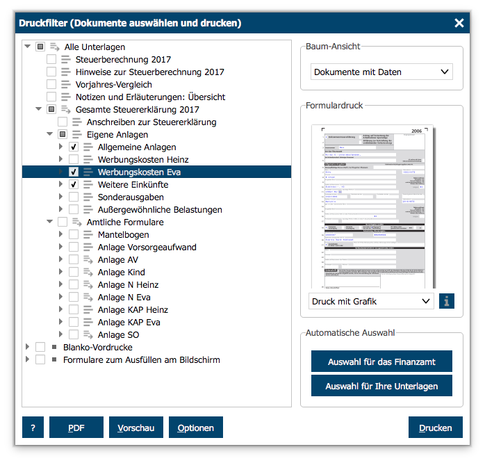 SteuerSparErklärung 2018 für Selbstständige - Mac-Version (für Steuerjahr 2017) [Download]