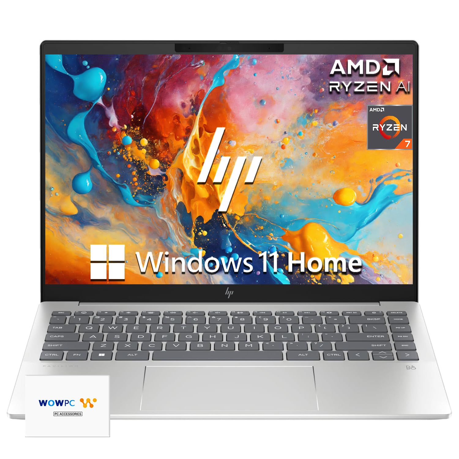Amazon.co.jp: HP Pavilion Plus 14インチ OLEDノートパソコン、AMD