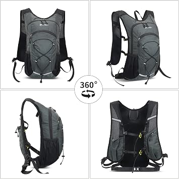 Lightweight Hiking Backpack 18L Waterproof Backpack | hiking rucksack for Women Men Outdoor Camping, Hiking,walking