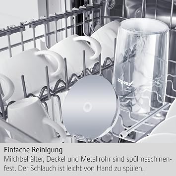 JURA original - Glas-Milchbehälter im perfekten Design - 1er-Pack - 72570