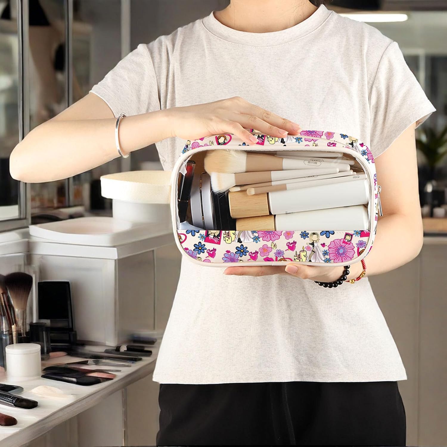 WZMPA Killer Doll Tote Bag Evil Doll Bride Fans Gift Horror Reusable Grocery Bag Murderous Toy Merchandise - Image 6