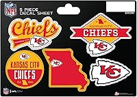 Vista 13 de Rico Industries NFL - Hoja de adhesivos (5 unidades)