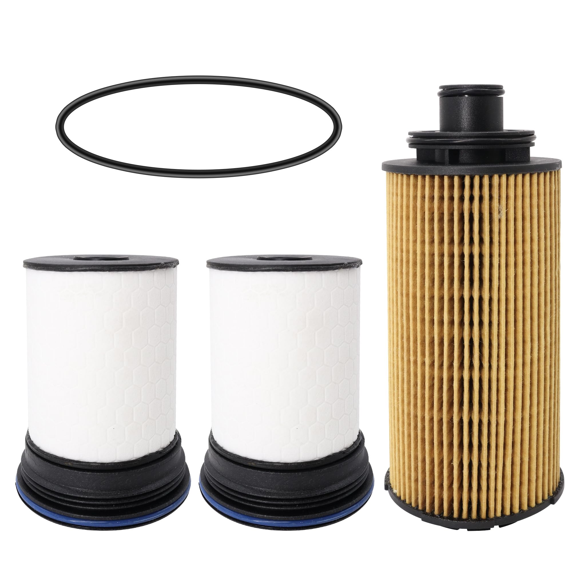 OXCANO TP1007 Fuel Filter Set (2-Pack) - Fits Chevy Colorado & GMC Canyon 2.8L Diesel 2016-2022 - Replaces OEM #52100212