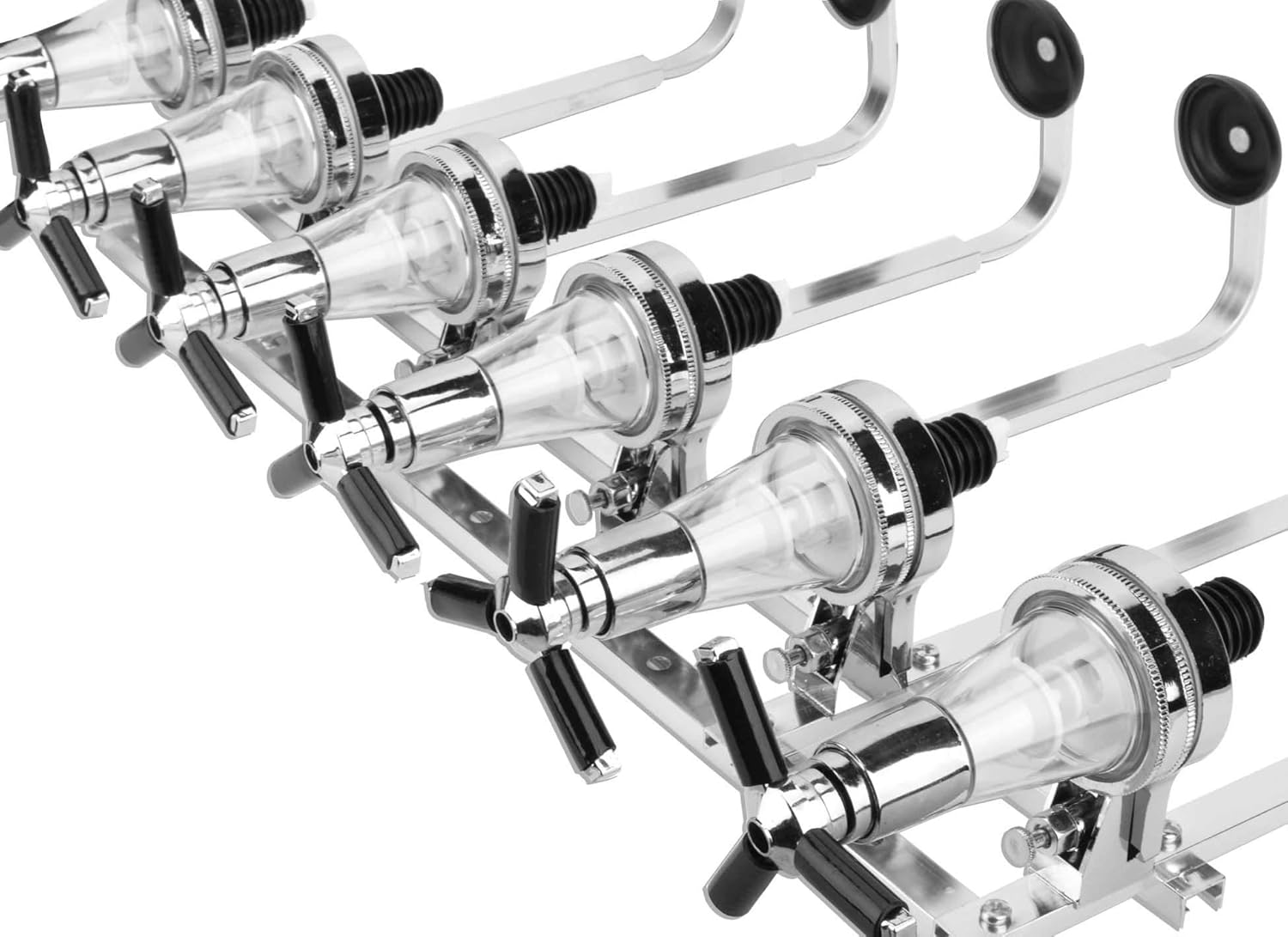 Wall Mounted Liquor Dispenser Wine Dispenser Machine Bar Butler Drinking Pourer Alcohol Dispenser for Home Bar & Party (30ML) (6 Bottle)